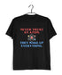 Nerd Physics NEVER TRUST AN ATOM Custom Printed Graphic Design T-Shirt for Women